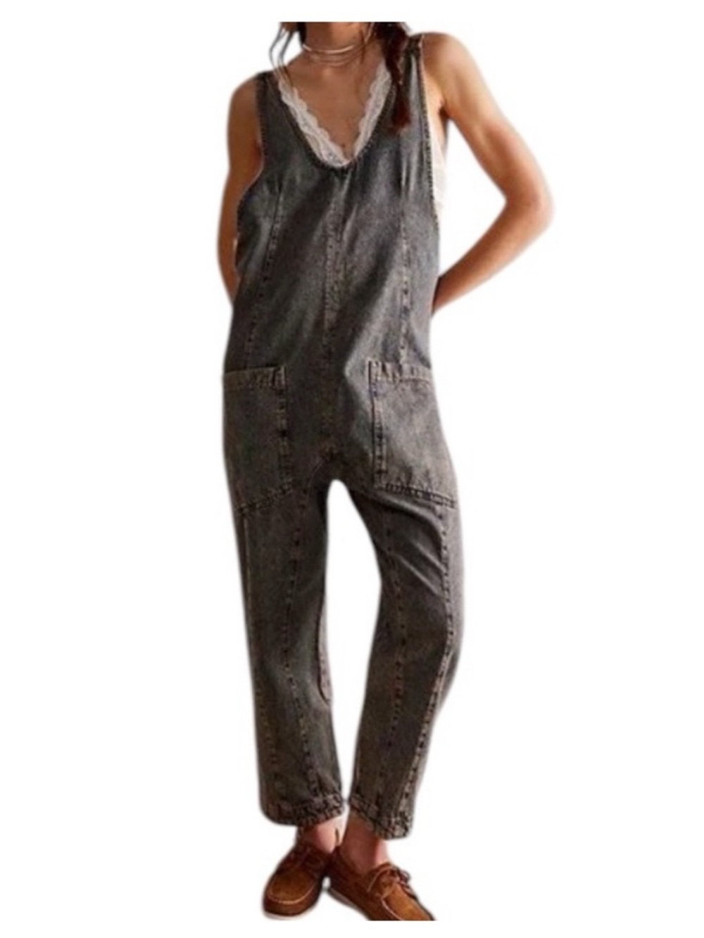 We The Free Free People High Roller Overalls Jumpsuit